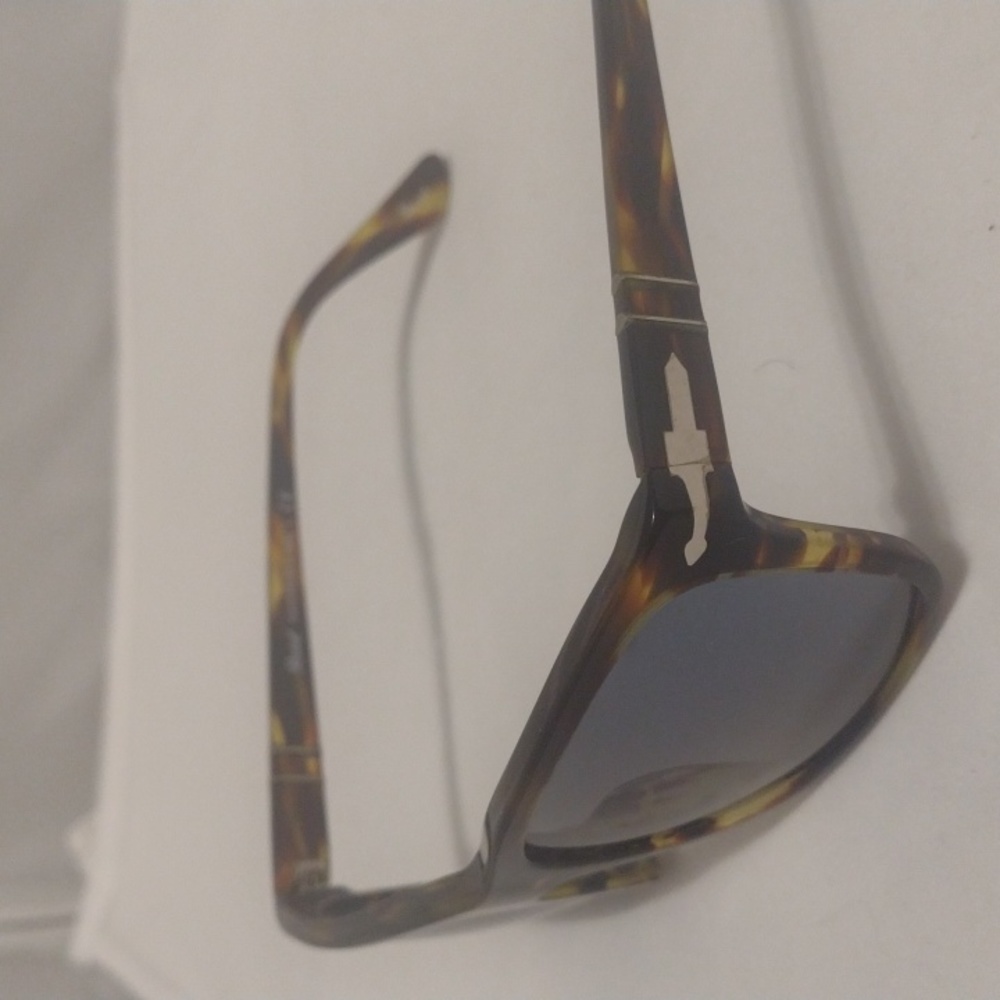 Persol 3135-S Striped Olive/Glacier Blue - Picture 3 of 6